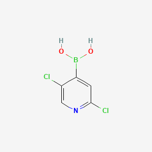 molecular formula C5H4BCl2NO2 B1314938 2,5-Dichloropyridine-4-boronic acid CAS No. 847664-64-6