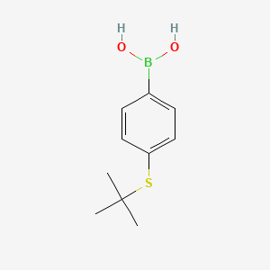molecular formula C10H15BO2S B1314939 4-(tert-Butylthio)phenylboronic acid CAS No. 820972-68-7