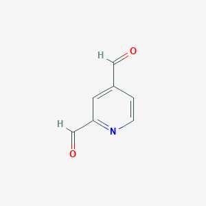 molecular formula C7H5NO2 B1314943 Pyridine-2,4-dicarbaldehyde CAS No. 6220-65-1