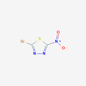 2-Bromo-5-nitro-1,3,4-thiadiazole