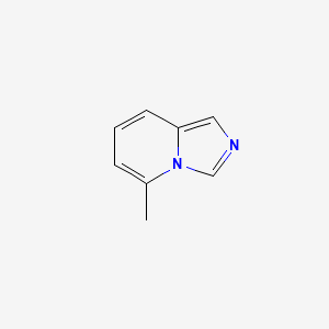 molecular formula C8H8N2 B1314994 5-Methylimidazo[1,5-a]pyridine CAS No. 6558-64-1