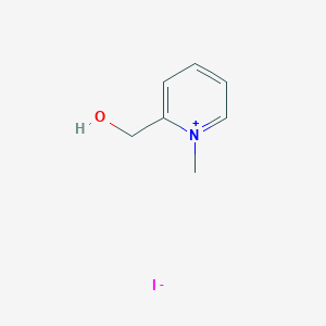 Pyridinium, 2-(hydroxymethyl)-1-methyl-, iodide