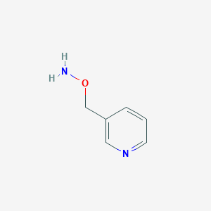 molecular formula C6H8N2O B1314999 O-[(3-Pyridyl)methyl]hydroxylamine CAS No. 37832-20-5