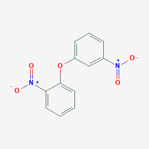 molecular formula C12H8N2O5 B13150032 1-Nitro-2-(3-nitrophenoxy)benzene CAS No. 2914-74-1