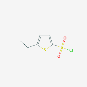 molecular formula C6H7ClO2S2 B1315005 5-Ethylthiophene-2-sulfonyl chloride CAS No. 56921-00-7