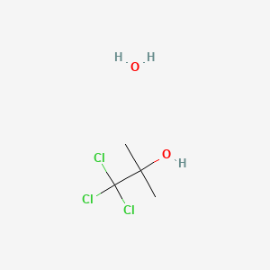 molecular formula C4H9Cl3O2 B1315012 2-Propanol, 1,1,1-trichloro-2-methyl-, hydrate CAS No. 153355-48-7