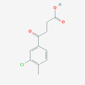 4-(3-Chloro-4-methylphenyl)-4-oxobutanoic acid