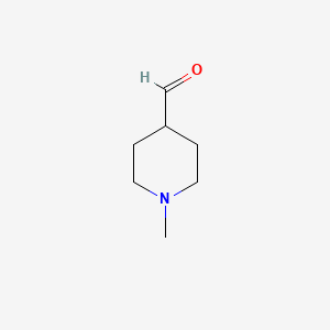 molecular formula C7H13NO B1315063 1-Methylpiperidine-4-carbaldehyde CAS No. 50675-21-3