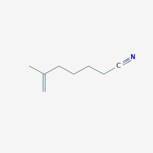 molecular formula C8H13N B1315065 6-Methyl-6-heptenenitrile CAS No. 6887-97-4