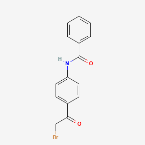 N-[4-(2-bromoacetyl)phenyl]benzamide