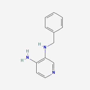 molecular formula C12H13N3 B1315077 N3-Benzylpyridine-3,4-diamine CAS No. 75115-28-5