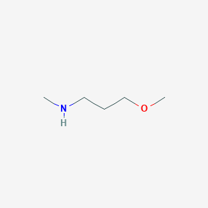 molecular formula C5H13NO B1315079 (3-Methoxypropyl)(methyl)amine CAS No. 55612-03-8