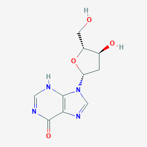 molecular formula C10H12N4O4 B131508 2'-Deoxyinosine CAS No. 890-38-0