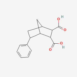 molecular formula C15H16O4 B1315092 5-Phenylbicyclo[2.2.1]heptane-2,3-dicarboxylic acid CAS No. 1212145-57-7