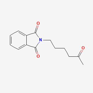 2-(5-Oxohexyl)isoindoline-1,3-dione