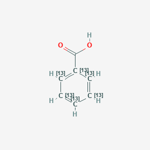 molecular formula C7H6O2 B131510 Benzoic acid-ring-13C6 CAS No. 125945-98-4