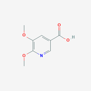 molecular formula C8H9NO4 B1315110 5,6-Dimethoxynicotinic acid CAS No. 76470-34-3