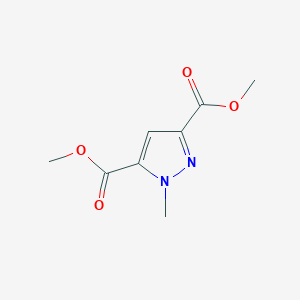 molecular formula C8H10N2O4 B1315111 dimethyl 1-methyl-1H-pyrazole-3,5-dicarboxylate CAS No. 33146-99-5