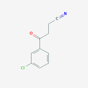 4-(3-Chlorophenyl)-4-oxobutanenitrile