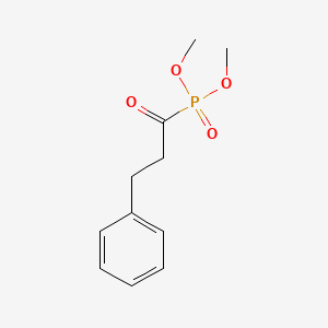 Dimethyl (3-phenylpropanoyl)phosphonate