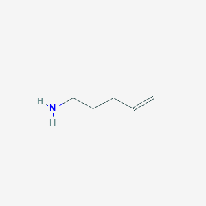molecular formula C5H11N B131514 4-Penten-1-amine CAS No. 22537-07-1