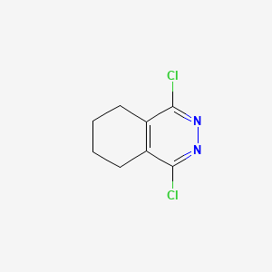 molecular formula C8H8Cl2N2 B1315153 1,4-Dichloro-5,6,7,8-tetrahydrophthalazine CAS No. 67279-24-7