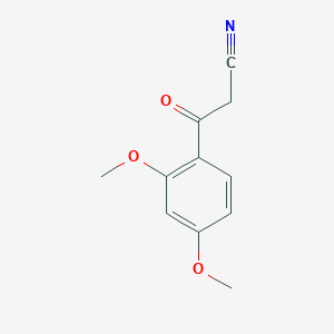 3-(2,4-Dimethoxyphenyl)-3-oxopropanenitrile