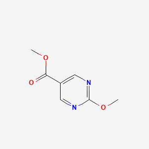 molecular formula C7H8N2O3 B1315163 Methyl 2-methoxypyrimidine-5-carboxylate CAS No. 38373-46-5
