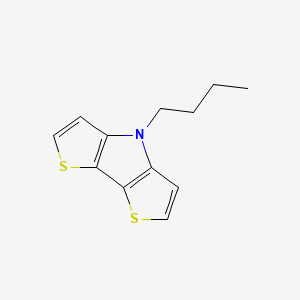 molecular formula C12H13NS2 B13151922 7-butyl-3,11-dithia-7-azatricyclo[6.3.0.02,6]undeca-1(8),2(6),4,9-tetraene 