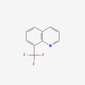 molecular formula C10H6F3N B1315200 8-(三氟甲基)喹啉 CAS No. 317-57-7