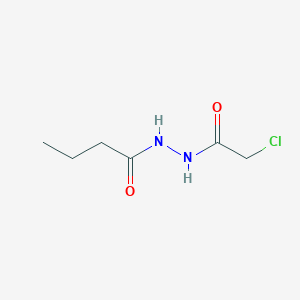 N'-(2-chloroacetyl)butanohydrazide