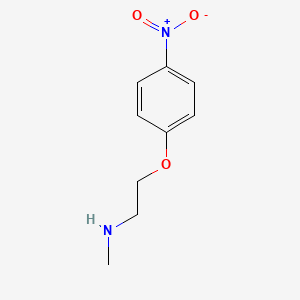 molecular formula C9H12N2O3 B1315212 N-methyl-2-(4-nitrophenoxy)ethanamine CAS No. 60814-17-7