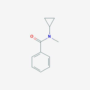 molecular formula C11H13NO B131522 N-cyclopropyl-N-methylbenzamide CAS No. 155940-92-4