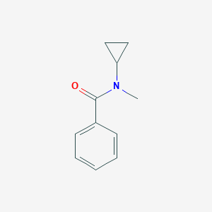 molecular formula C11H13NO B131522 N-cyclopropyl-N-methyl-benzamide CAS No. 155940-92-4