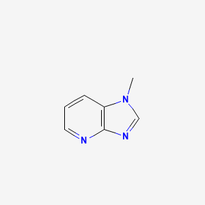 molecular formula C7H7N3 B1315228 1-Methyl-1H-imidazo[4,5-b]pyridine CAS No. 39998-52-2