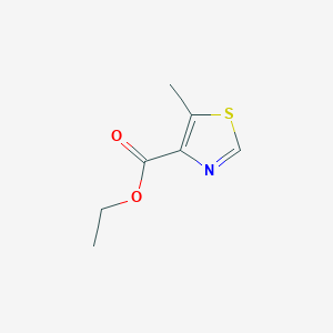 molecular formula C7H9NO2S B1315230 Ethyl 5-methylthiazole-4-carboxylate CAS No. 61323-26-0