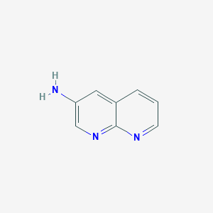 molecular formula C8H7N3 B1315231 1,8-Naphthyridin-3-amine CAS No. 61323-19-1