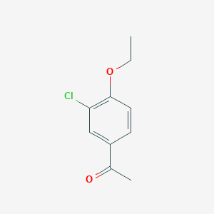 molecular formula C10H11ClO2 B1315236 1-(3-氯-4-乙氧基苯基)乙酮 CAS No. 37612-59-2