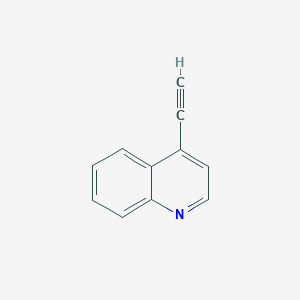 molecular formula C11H7N B1315246 4-Ethynylquinoline CAS No. 62484-52-0