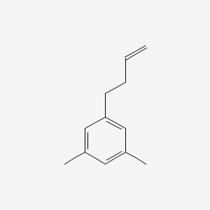 molecular formula C12H16 B1315250 4-(3,5-Dimethylphenyl)-1-butene CAS No. 77446-28-7