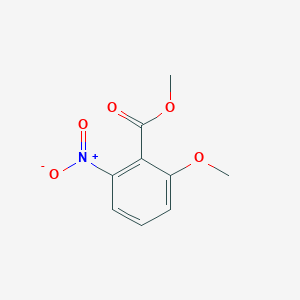 molecular formula C9H9NO5 B1315254 Methyl 2-methoxy-6-nitrobenzoate CAS No. 77901-52-1