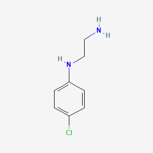 molecular formula C8H11ClN2 B1315261 N-(2-Aminoethyl)-N-(4-chlorophenyl)amine CAS No. 14088-84-7