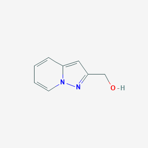 molecular formula C8H8N2O B1315267 Pyrazolo[1,5-a]pyridin-2-ylmethanol CAS No. 76943-47-0