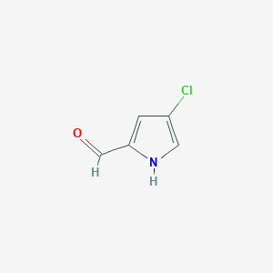 molecular formula C5H4ClNO B1315275 4-Chloro-1H-pyrrole-2-carbaldehyde CAS No. 33515-58-1