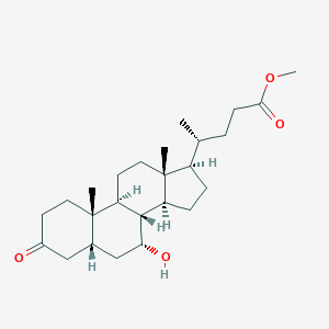 molecular formula C25H40O4 B131528 Methyl 7 CAS No. 14773-00-3