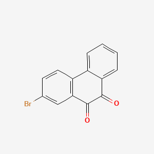 molecular formula C14H7BrO2 B1315280 2-Bromophenanthrene-9,10-dione CAS No. 53622-33-6
