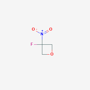 molecular formula C3H4FNO3 B1315286 3-Fluoro-3-nitrooxetane CAS No. 70187-44-9