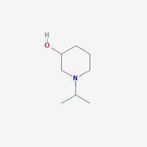 molecular formula C8H17NO B1315295 1-Isopropylpiperidin-3-OL CAS No. 3554-62-9