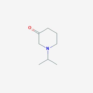 molecular formula C8H15NO B1315296 1-Isopropylpiperidin-3-one CAS No. 77799-73-6