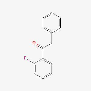 molecular formula C14H11FO B1315302 2'-Fluoro-2-phenylacetophenone CAS No. 77294-82-7